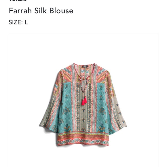 Tolani Silk shirt - Picture 4 of 4